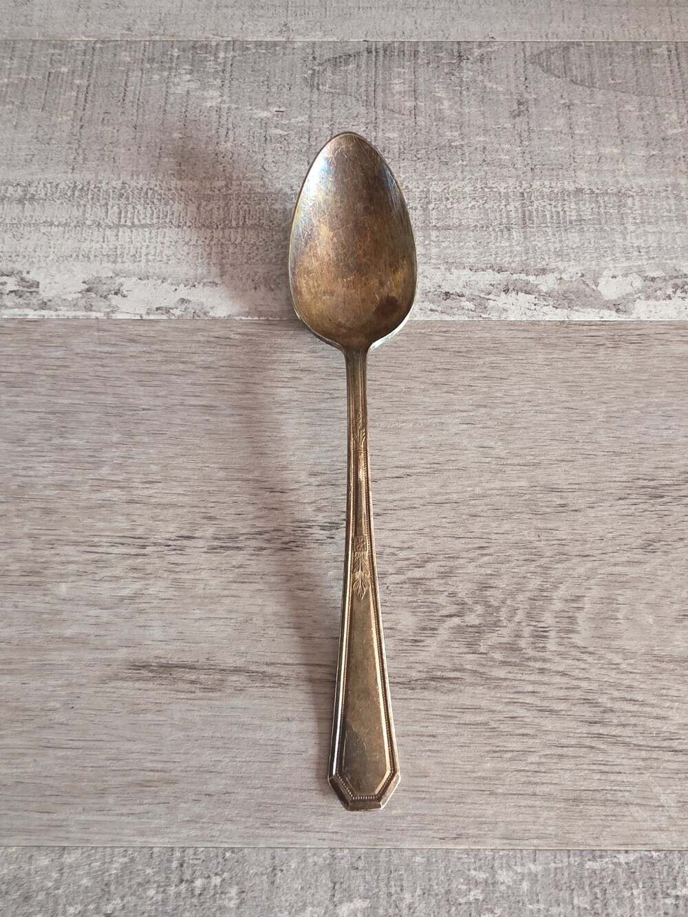 1923 Wm Rogers & Son Mayfair Silverplate Flatware Table Spoon Replacement 124a